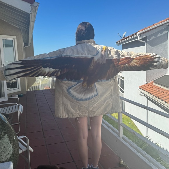 Vintage Carhartt Customized Eagle lined quilted jacket rancher chore Detroit - Picture 14 of 16